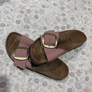Birkenstock Madrid Big Buckle Sandal Dusty Pink